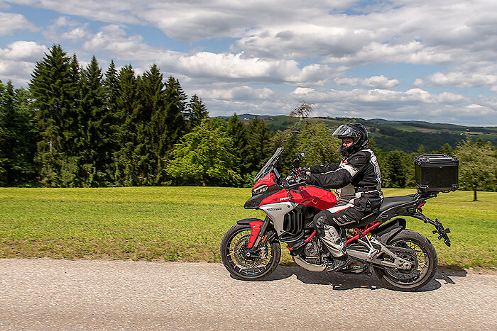 Motorradfahren im Bayerischen Wald